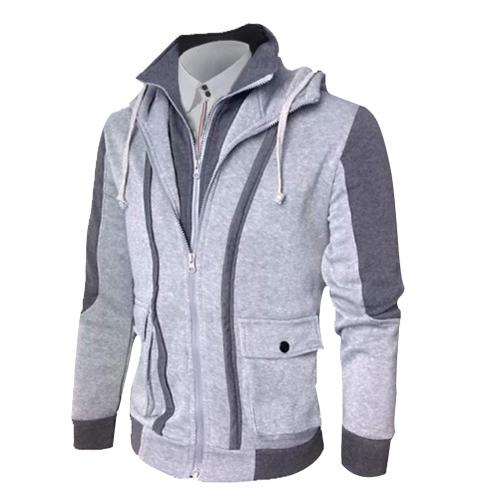 Men's Casual Jacket – Black, Grey or White