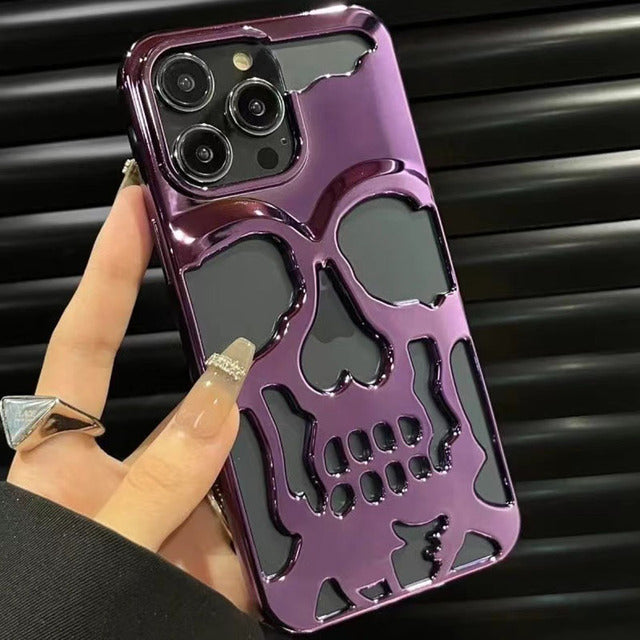 Skull Phone Case for iPhone 11–14 Series
