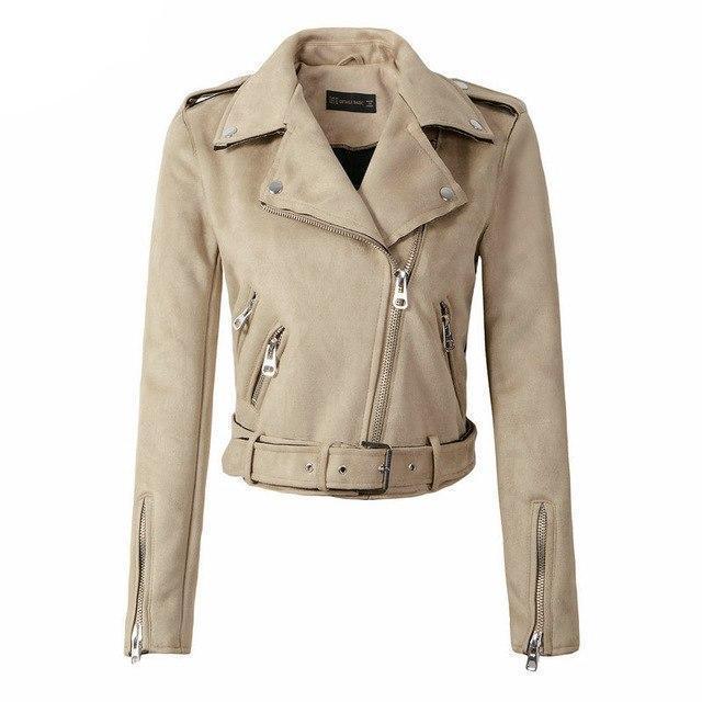 Women's Leather Coat – XS–L
