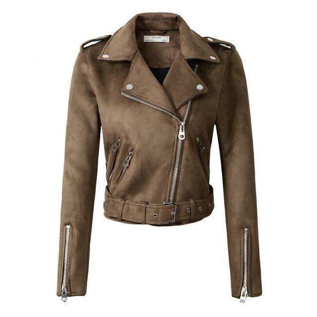 Women's Leather Coat – XS–L