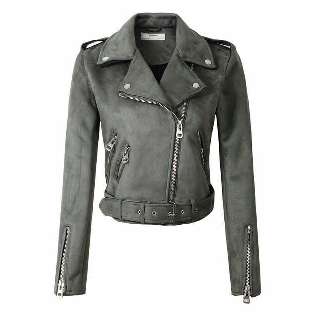 Women's Leather Coat – XS–L