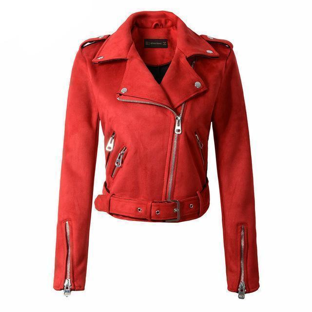Women's Leather Coat – XS–L