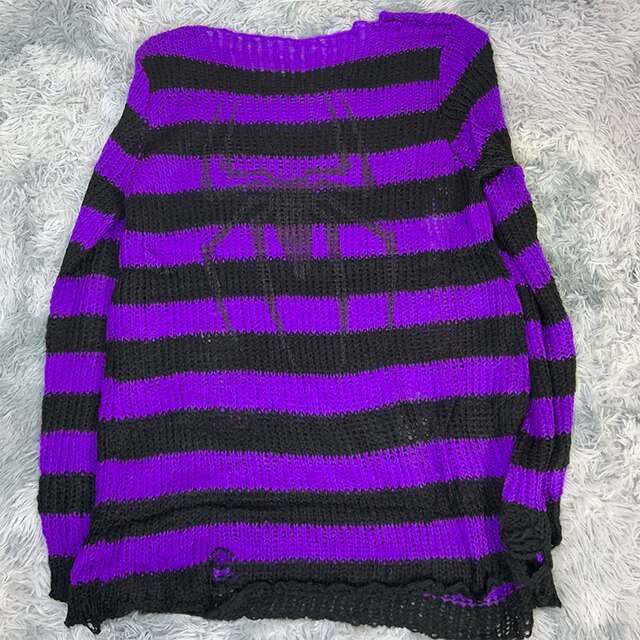 Gothic Spider Sweater – 7 Colours, One Size