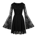 Women's Vampire Tears Gothic Dress – S–4XL