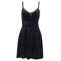 Women's Floral Gothic Dress – S–L