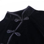 Women's Gothic Velvet Dress – Black or Purple