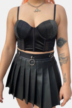 The Black Widow Corset Top – XS–XL