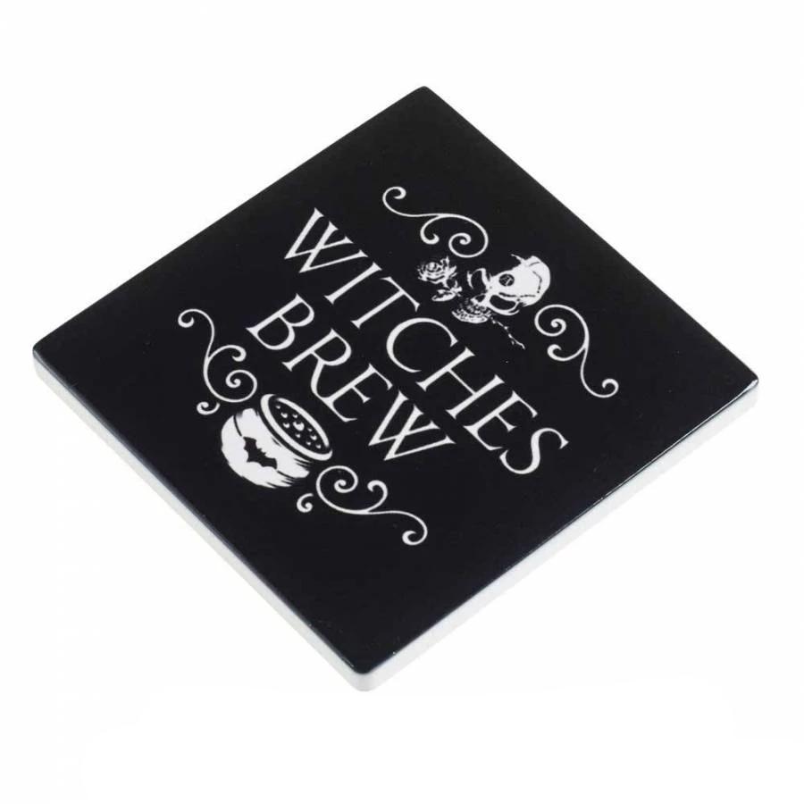 Witches Brew Ceramic Coaster – 9.3 cm